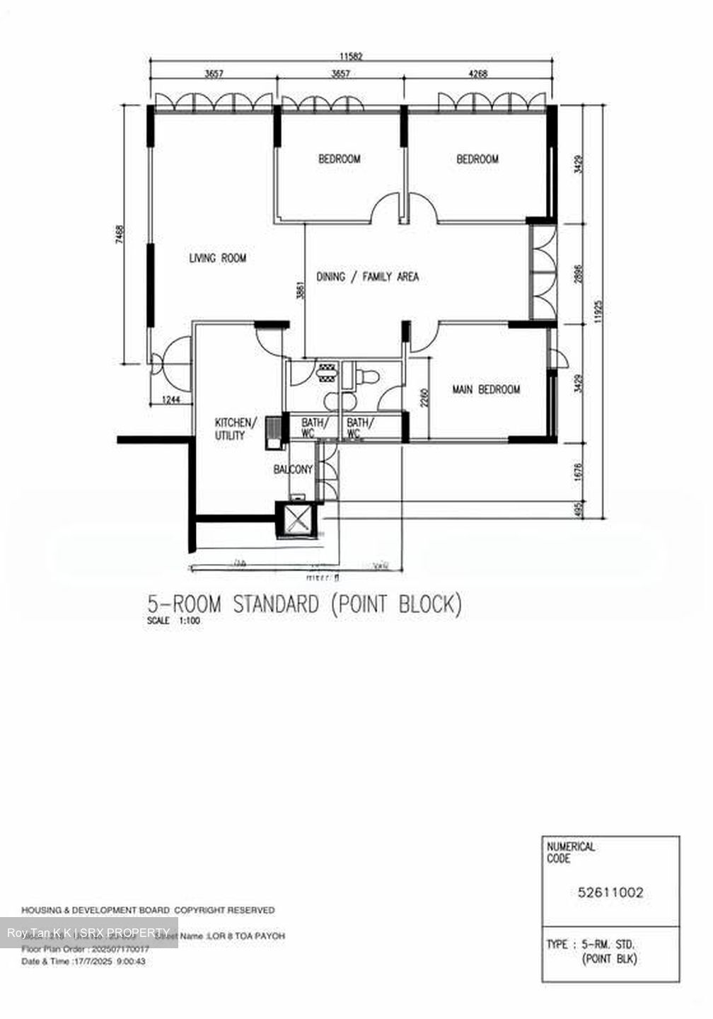 Blk 216 Lorong 8 Toa Payoh (Toa Payoh), HDB 5 Rooms #567576971